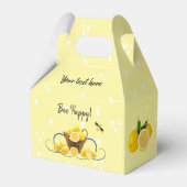 Bee Happy Favor Box Geschenkschachtel (Vorderseite)