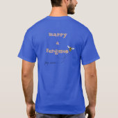 Bee Happy Ferg-anon T-Shirt (Rückseite)