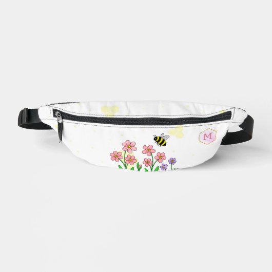 Bee Happy Garden Bauchtasche (Vorderseite)