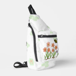 Bee Happy Garden Crossbody Bag