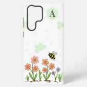 Bee Happy Garden Samsung Galaxy Hülle (Rückseite)