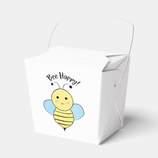 Bee Happy Geschenkschachtel (Vorderseite)