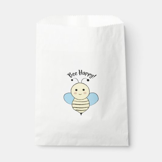 Bee Happy Geschenktütchen (Vorderseite)