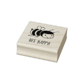 Bee Happy, Honey Bee Gummistempel (Stempel)