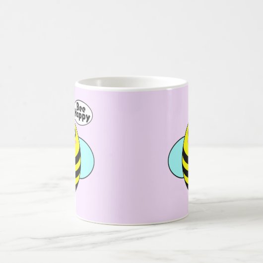 Bee Happy Kaffeetasse (Mittel)