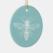 Bee Happy Keramikornament (Rechts)