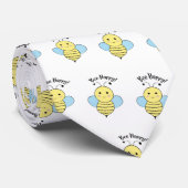Bee Happy Krawatte (Gerollt)