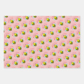 Bee Happy Liebe Herz Geschenkpapier Set (Vorderseite 2)