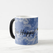Bee Happy Magic Morphing Tasse (Vorderseite Links)