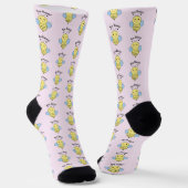 Bee Happy Niedlich Bee Pattern Socken (Gewinkelt)