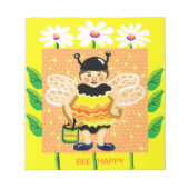 BEE Happy Notizblock (Vorderseite)