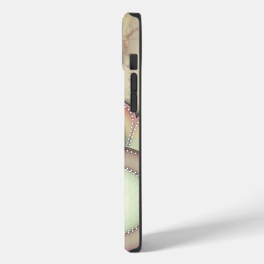 Bee Happy Personalisiert Monogram Case-Mate iPhone Hülle (Rückseite / Links)