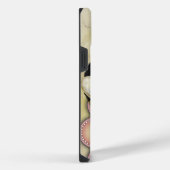 Bee Happy Personalisiert Monogram iPhone Hülle (Rechte Seite)