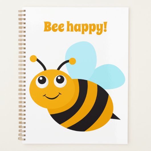 Bee happy Planner Planer (Vorderseite)