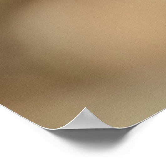 Bee Happy Poster (Ecke)