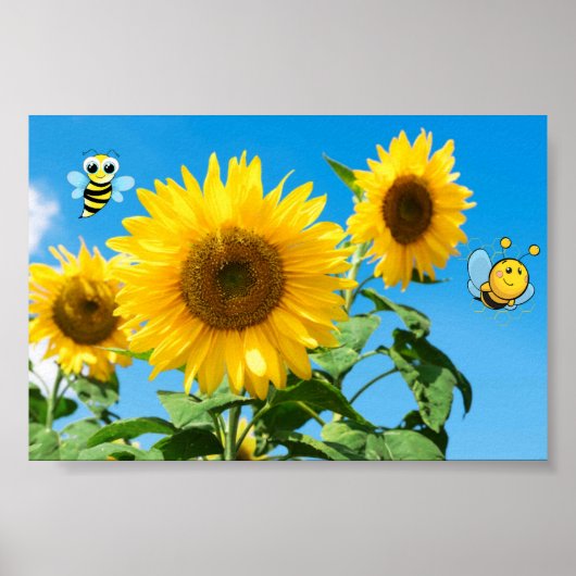 Bee Happy. Poster (Vorne)