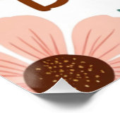 Bee Happy Poster (Ecke)