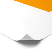 Bee Happy Poster (Ecke)