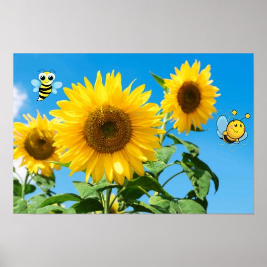 Bee Happy. Poster (Vorne)