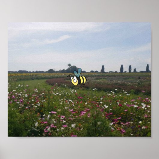 Bee Happy. Poster (Vorne)