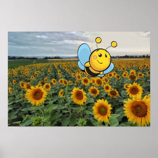 Bee Happy. Poster (Vorne)