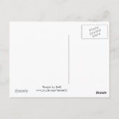 Bee Happy Postkarte (Rückseite)