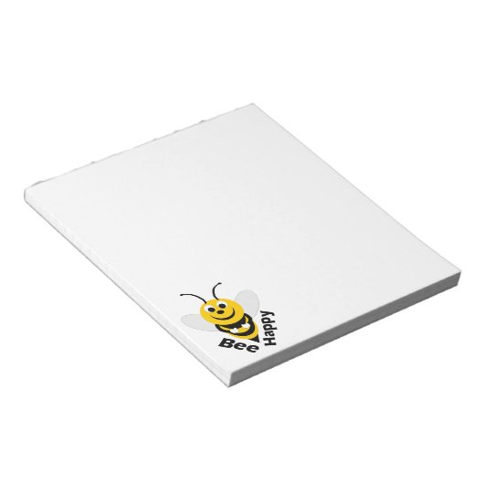 Bee Happy Small Notizblock (angewinkelt)