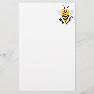 Bee Happy Stationery Briefpapier