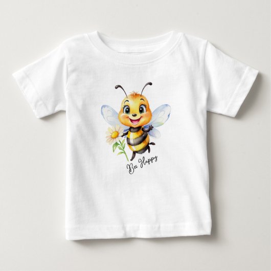 Bee Happy T - Shirt (Vorderseite)