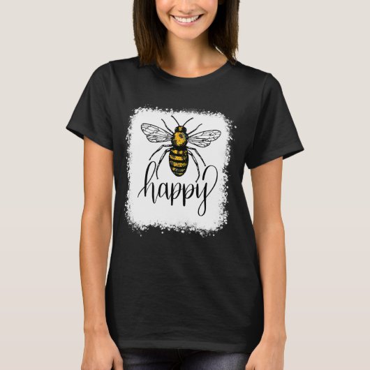 Bee Happy T-Shirt (Vorderseite)
