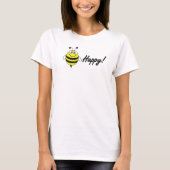 Bee Happy T-Shirt (Vorderseite)