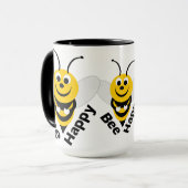 Bee Happy Tasse (Vorderseite Links)
