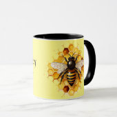 Bee Happy Tasse (VorderseiteRechts)