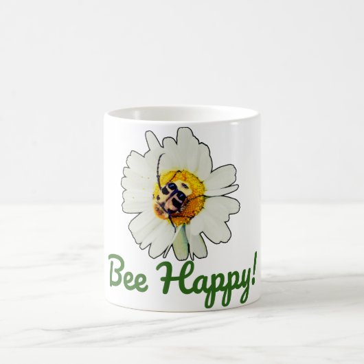 Bee Happy Tasse - Inspiration Nature Coffee Cup (Mittel)