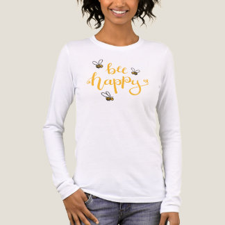 Bee happy Tri-Blend shirt