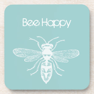 Bee Happy Untersetzer