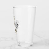 Bee Happy | Vintage Honigbiene Glas (Links)