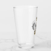 Bee Happy | Vintage Honigbiene Glas (Rechts)