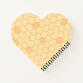 Bee Happy | Vintage Honigbiene Notizblock (Rückseite)