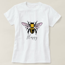 Bee Happy Women's T - Shirt