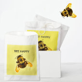 Bee Happy Yellow BumblebeGelb Geschenktütchen