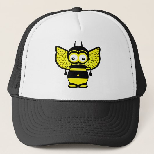 Bee Hat Truckerkappe (Vorderseite)