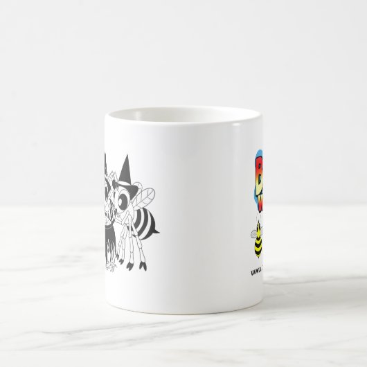BEE-Hexen-Tasse Kaffeetasse (Mittel)