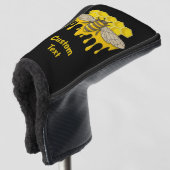 Bee Hive Honey Golf Head Cover Headcover (3/4 Vorderseite)