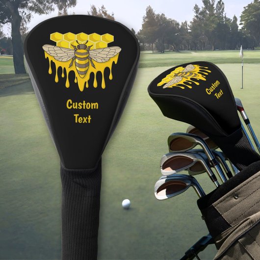 Bee Hive Honey Golf Headcover