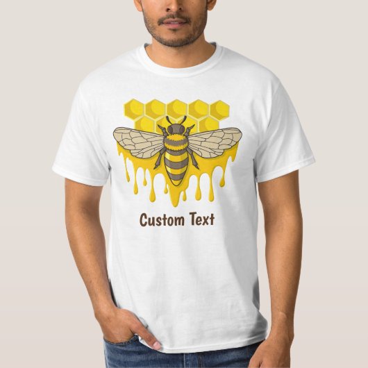 Bee Hive Honey T-Shirt (Vorderseite)