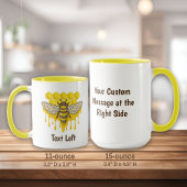 Bee Hive Honey Tasse