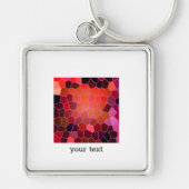 Bee Hive Red Schlüsselanhänger (Vorne)