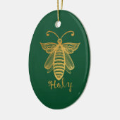 BEE HOLY Christmas Honeybeenschutz Keramik Ornament (Links)