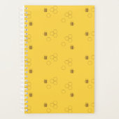 Bee Honeycomb Print Planer (Vorderseite)